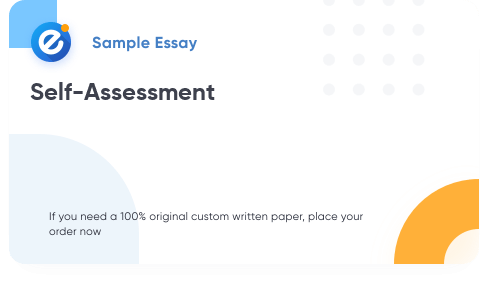 Free «Self-Assessment» Essay Sample